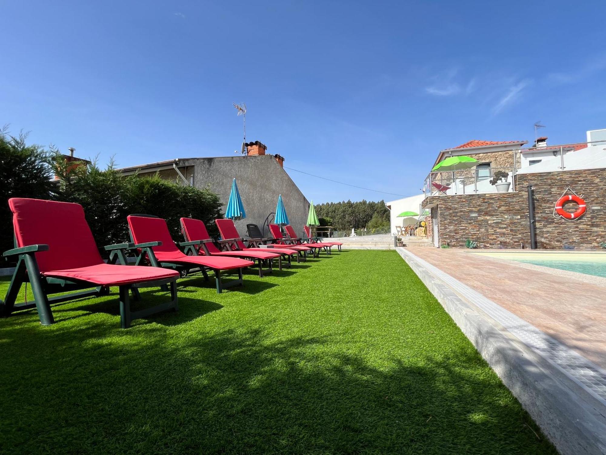 Fonte Retreat Home - Jacuzzi And Heated Swimming Pool Sandim Buitenkant foto